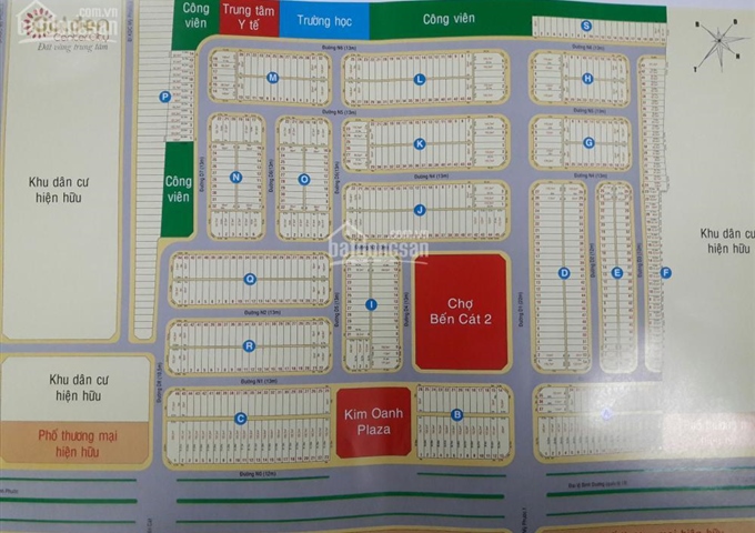 Dự án Golden A mặt tiền QL13 địa ốc Kim Oanh, bán lại giá rẻ nhất thị trường, đường nào cũng có SP