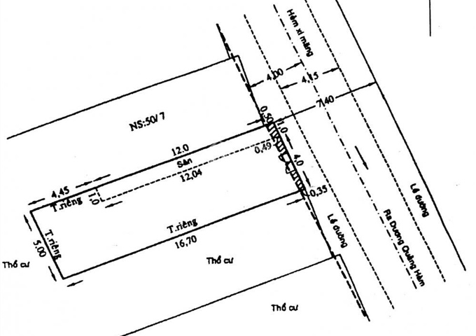 Nhà 143/5 Phạm Huy Thông, P6, Gò Vấp. 5m x 17m, 4 tầng Nhà hướng Đông Bắc