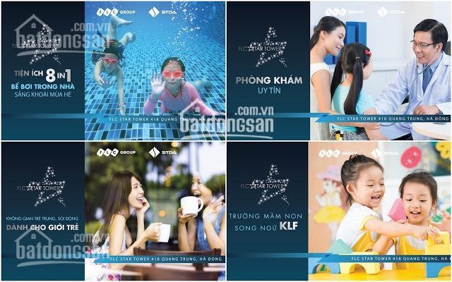 Chính chủ bán căn hộ FLC Star Tower 418 Quang Trung, căn góc, 3 phòng ngủ, tháng 12/2017 bàn giao