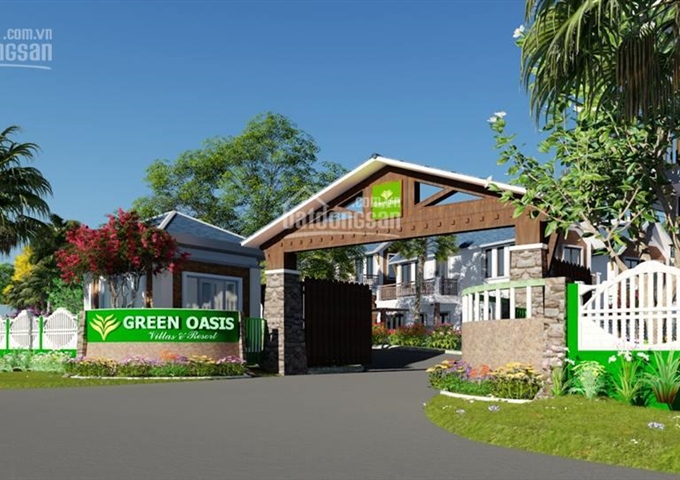 Dự án Green Oasis chỉ 1.557 tỷ sở hữu ngay biệt thự nhà vườn sổ đỏ trao tay Lương Sơn-Hòa Bình