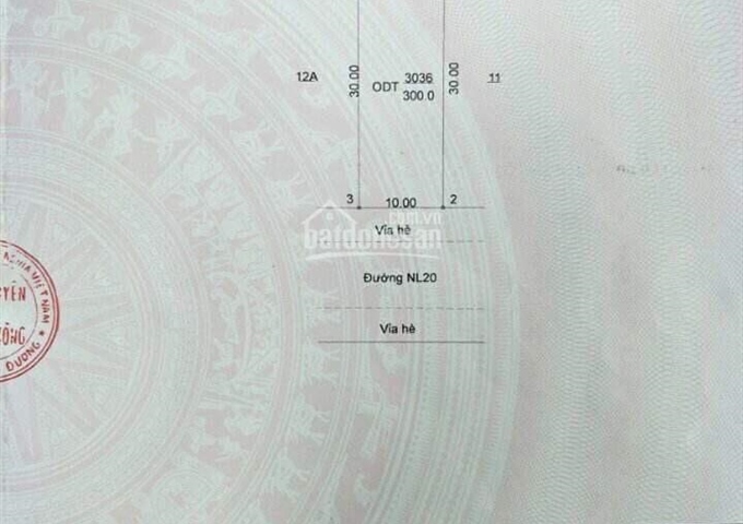 Bán đất mặt tiền 5x30m, đường NL20 KDC Mỹ Phước 3 cách QL 13 250m, Bến Cát, BD