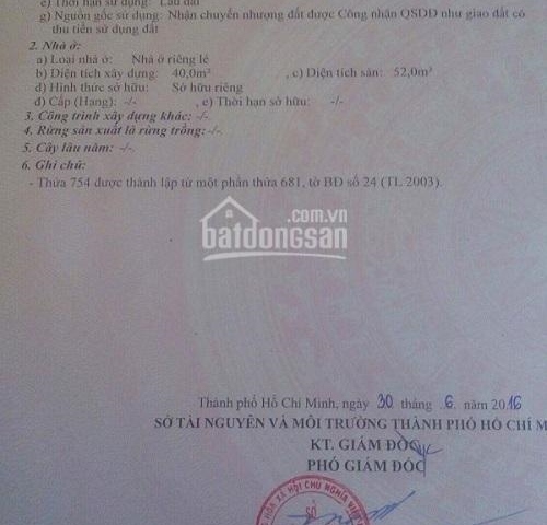 Bán nhà số 1107, KP Ông Nhiêu, Nguyễn Duy Trinh, Q. 9, DT 138m2 NH 6m, ở ngay, giá rẻ 2.5 tỷ