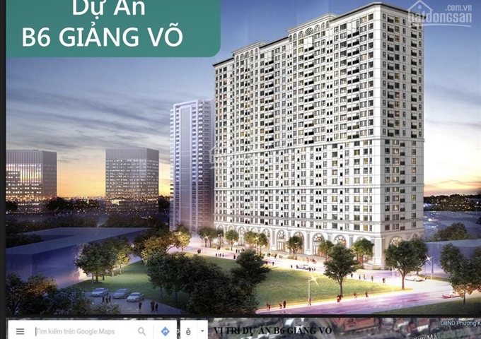 Chuyển quyền mua shophouse dự án The Golden Armor B6 Giảng Võ. Liên hệ: 0906593668