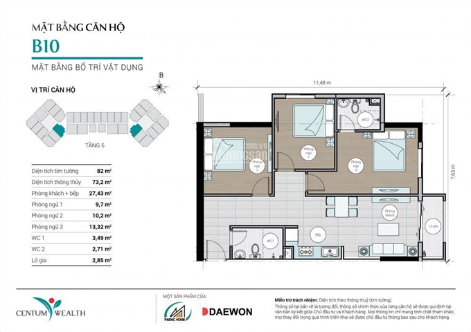 Nhận giữ chỗ ưu tiên 1 CH Centum Wealth q9. LH PKD chủ đầu tư 0938.84.76.86 Hùng