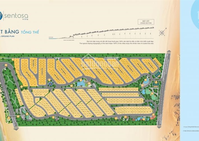 Biệt thự biển Sentosa Villa Phan Thiết, giá đợt đầu chỉ 5 triệu/m2, chiết khấu 3%- 18%