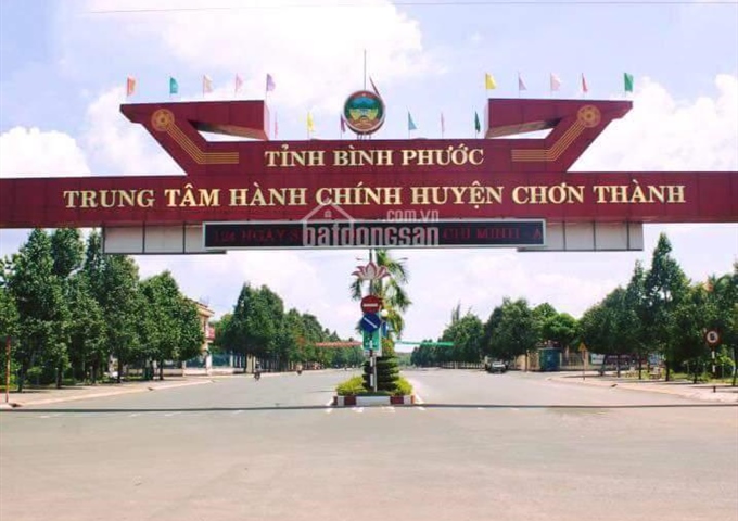 Bán đất TTHC Huyện Chơn Thành, Bình Phước. DT 9x25m thổ cư 100%