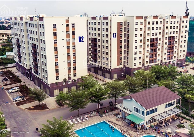 Căn hộ ở liền Ehome 3 gần ĐL Võ Văn Kiệt giá 1.4 tỷ/căn 64m2 2PN ban công. LH 0931.309.978