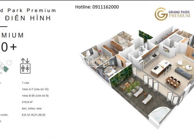 Ecopark 16/12 mở bán đợt cuối tòa Park Premium - đẳng cấp nhất Aquabay view sân golf & mặt hồ