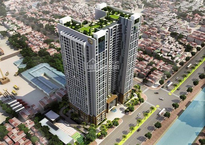Cho thuê gấp chung cư Helios Tower 87m2 - 2 phòng ngủ view đẹp số 75 Tam Trinh, cạnh Times City