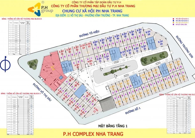 Mở bán shophouse chung cư PH 3 mặt đường Tô Hiệu, Võ Thị Sáu, Trường Sơn, LH 0982 934 593