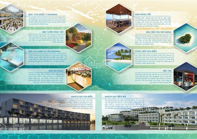 Đất nền nghỉ dưỡng Bãi Dài Cam Ranh, liền kề sân bay quốc tế Cam Ranh, sân golf, giá cđt, SHR.