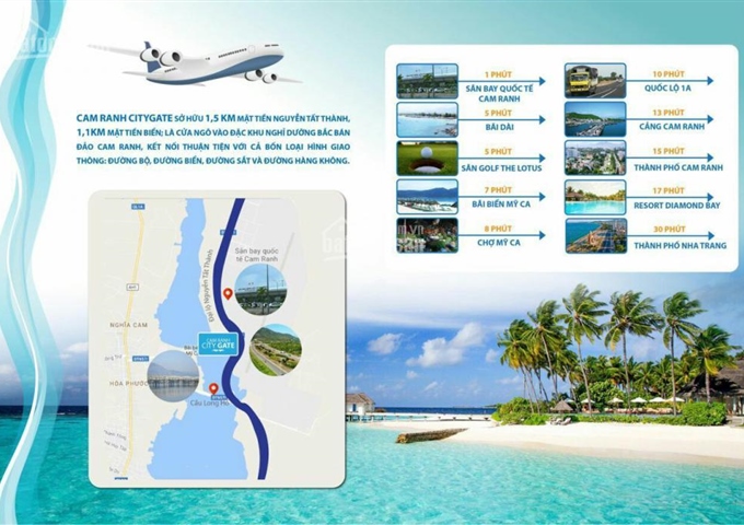 Đất nền nghỉ dưỡng Bãi Dài Cam Ranh, liền kề sân bay quốc tế Cam Ranh, sân golf, giá cđt, SHR.