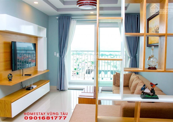 Cho thuê căn hộ 3 PN Vũng Tàu Melody 3 triệu/ngày. LH 0944333968 Mr Bảo - 0901681777