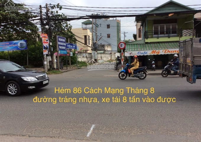 Bán đất 1,52 tỷ Hẻm 86 Cách Mạng Tháng 8; Ninh Kiều, Cần Thơ