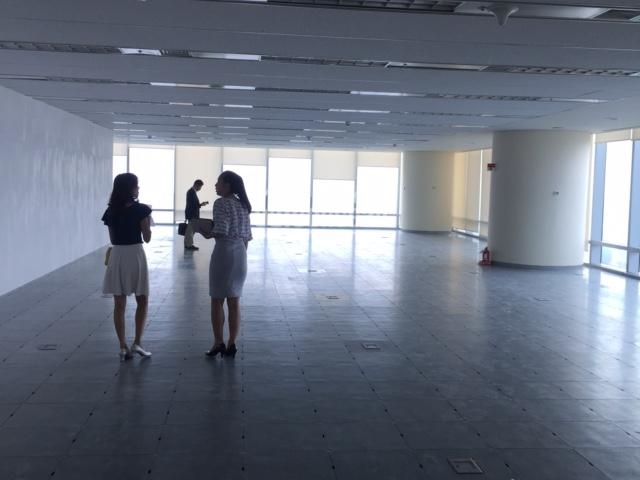 Cho thuê văn phòng quận Hai Bà Trưng, Hàn Việt Tower 203 Minh Khai, 55m21, 00m2, 200m2, 300m2