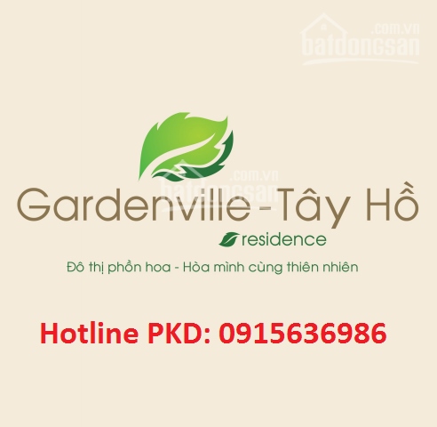 Mở bán biệt thự khu K Ciputra-Grand Gardenville Tây hồ, giá từ 15 tỷ, chiết khấu 1%, tặng quà 350tr