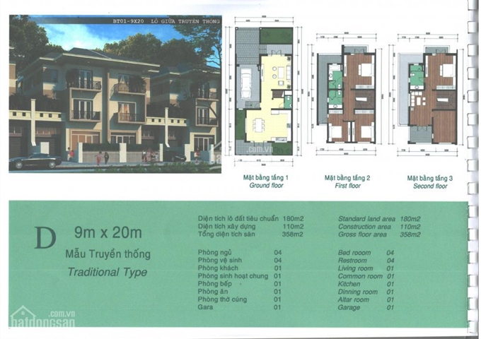 Mở bán biệt thự khu K Ciputra-Grand Gardenville Tây hồ, giá từ 15 tỷ, chiết khấu 1%, tặng quà 350tr