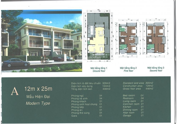 Mở bán biệt thự khu K Ciputra-Grand Gardenville Tây hồ, giá từ 15 tỷ, chiết khấu 1%, tặng quà 350tr