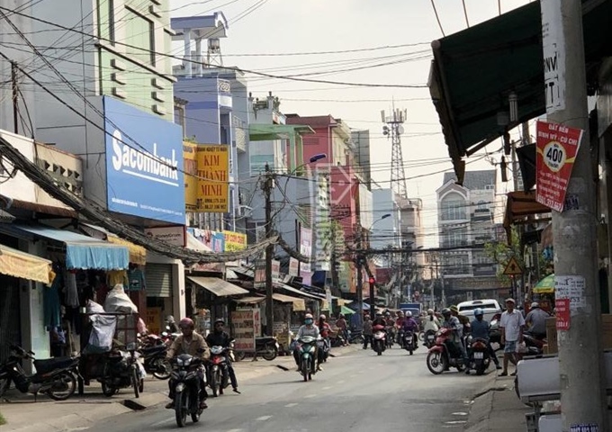 Bán nhà MT chợ Hóc Môn, đường Trưng Nữ Vương