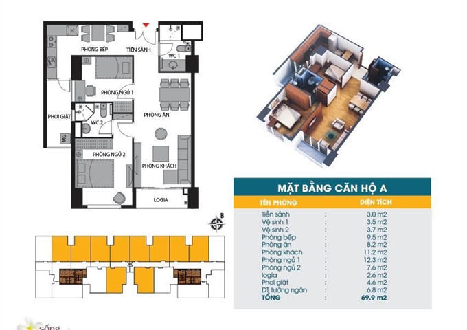 Bán các suất giá rẻ CT1 và CT2 chung cư 789 Xuân Đỉnh - BQP khu Ngoại Giao Đoàn