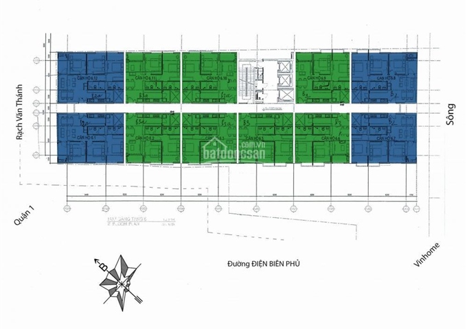 Mở bán căn hộ 152 Điện Biên Phủ, P.25, Q.Bình Thạnh, đối diện Pearl Plaza. LH 0906888211