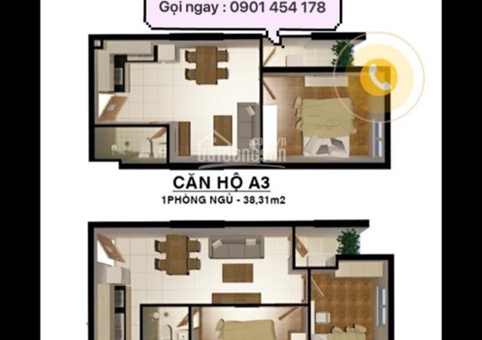 Bán căn hộ Bình Chánh KCN Vĩnh Lộc A: Giá 547 triệu/ căn trả góp: 0901 454 178