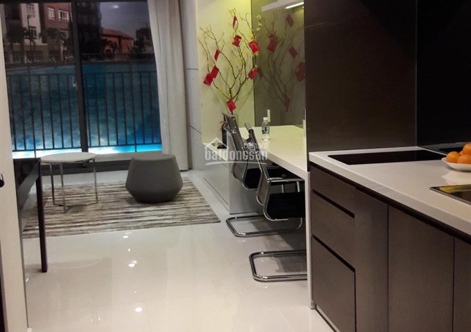 Cho thuê căn hộ văn phòng Novaland River Gate Q4, 13tr nội thất thông minh