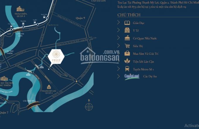 Bán penthouse không thông tầng 445m2 Feliz En Vista Capitaland