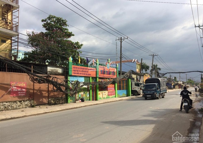 Bán đất mặt tiền đường Liên Ấp 123, xã Vĩnh Lộc B, DT: 56m2, xây dựng tự do, giá: 240 triệu