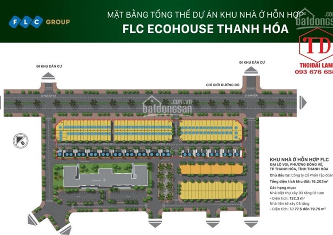 BÁN NHANH 3 CĂN LIỀN KỀ FLC COMPLEX THANH HÓA CHỈ VỚI GIÁ 13tr7 LIÊN HỆ NGAY 098 678 2333