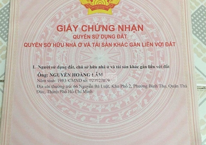 Bán đất: Khu vực Long Cóc, xã hồng Phong, huyện Bắc Bình, Bình Thuận, chờ dự án nhà xe Thành Bưởi
