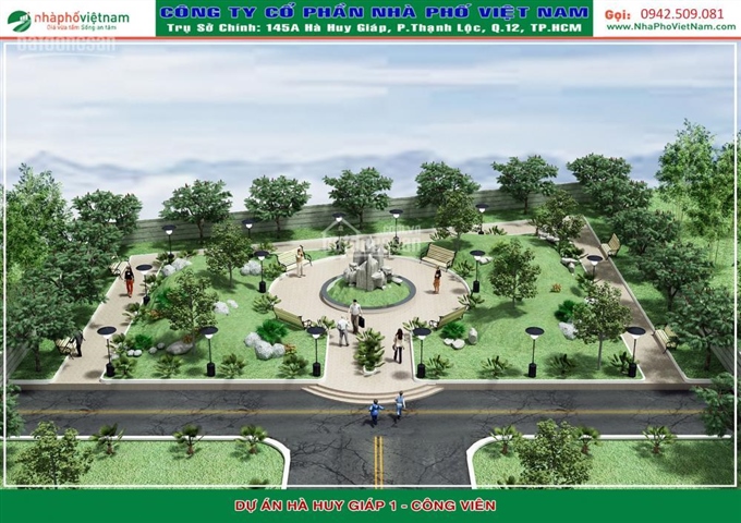 Khu nhà phố Golden City mặt tiền Hà Huy Giáp, đẳng cấp số 1 Q.12