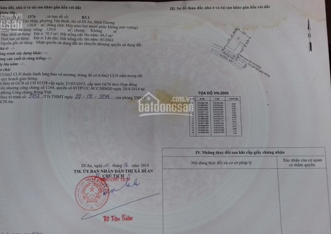 Nhà bán đường Trương Văn Vĩnh, KP Tân Hiệp, P Tân Bình, Dĩ An, Bình Dương