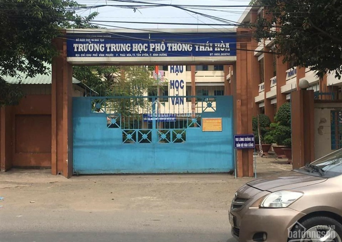 Bán đất ngay trường THPT Thái Hòa vị trí đẹp nhiều tiện ích