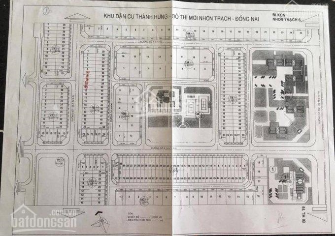 Đất đường 25m dự án khu nhà ở Thành Hưng, xã Phước An, Long Thọ, huyện Nhơn Trạch, Đồng Nai
