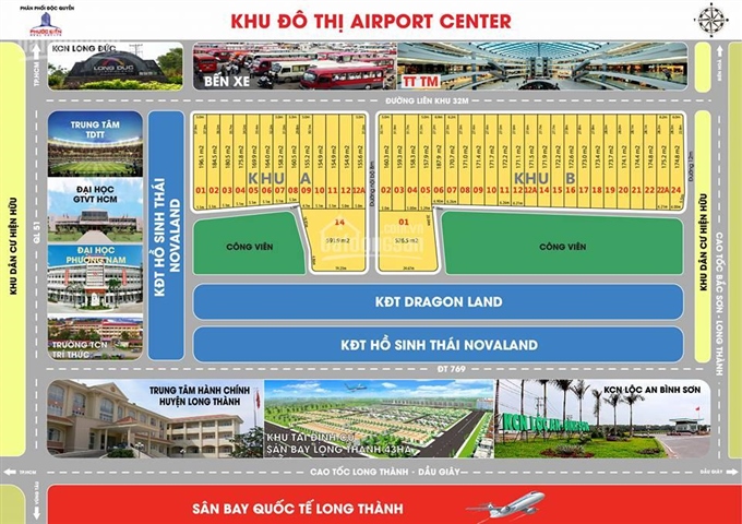 Đất khu du lịch sinh thái Long Đức, Long Thành, Đồng Nai