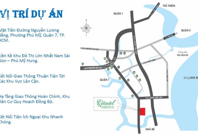 Biệt thự đơn lập compound Citadel Quận 7 - Diện tích 19m x 33m - Căn góc