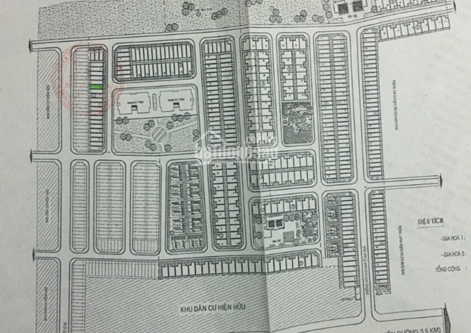 Bán đất khu dân cư Gia Hòa, Quốc Lộ 50, Phong Phú, Bình Chánh, TPHCM, 2,2 tỷ