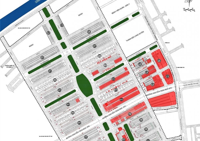 Golden City An Giang - sở hữu đất nền ngay tại trung tâm TP Long Xuyên, chỉ từ 13 triệu/m2