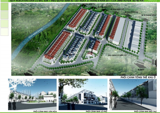 Mặt bằng Bắc Sơn 1, khu dân cư phường An Hoạch, TP Thanh Hóa - 097 34 83338