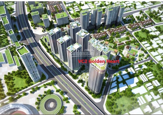 Bán kiot tầng 1 tòa B Vinaconex2 (VC2 Golden Heart) - Kđt Kim Văn Kim Lũ, ký hợp đồng trực tiếp CĐT