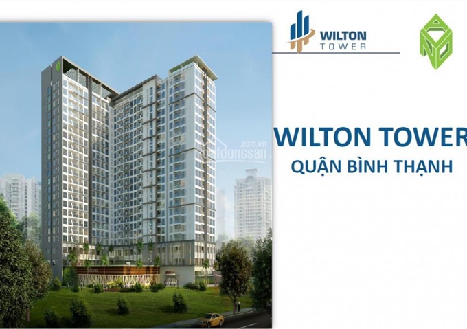 Cần bán căn hộ Wilton Tower 1PN, tầng trung, view hồ bơi! 