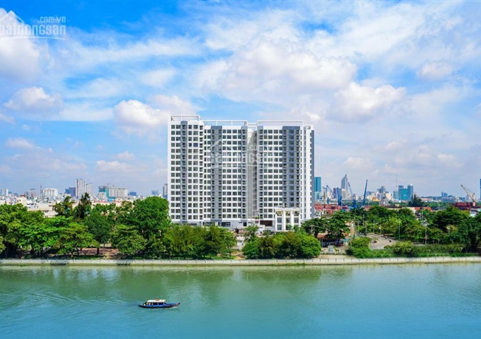 Bán căn hộ Riva Park Quận 4, Căn góc số 12 - 2PN - 82m2 - view sông Sài Gòn - 3,37 tỷ LH 0907456227