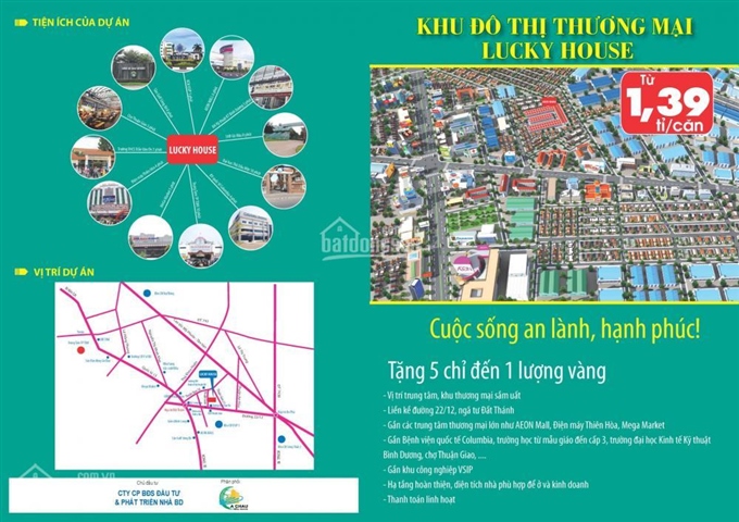 Công bố mở bán dự án KDC Lucky House, tọa lạc ngay Thuận Giao 19, thị xã Thuận An, Bình Dương