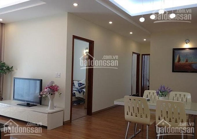 Cho thuê CC SME Hoàng Gia, Tô Hiệu Hà Đông 97m2, 2PN thoáng mát nhà đẹp giá 6,5tr/th, 0988296228