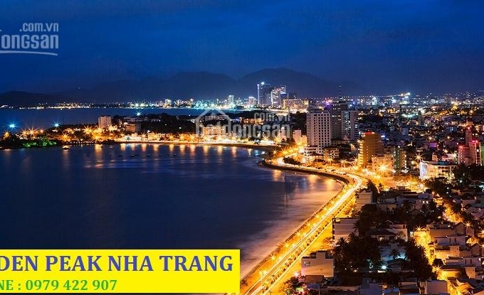Căn hộ Golden Peak Nha Trang, mặt tiền Trần Phú, giá chủ đầu tư. LH: 0979 422 907