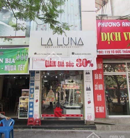 Sang nhượng cửa hàng đồ lót thiết kế LA LUNA số 117A Tôn Đức Thắng, Lê Chân, Hải Phòng. 