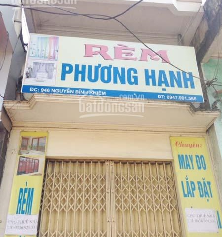 Cho thuê nhà mặt đường số 946 Nguyễn Bỉnh Khiêm, Ngô Quyền, Hải Phòng.