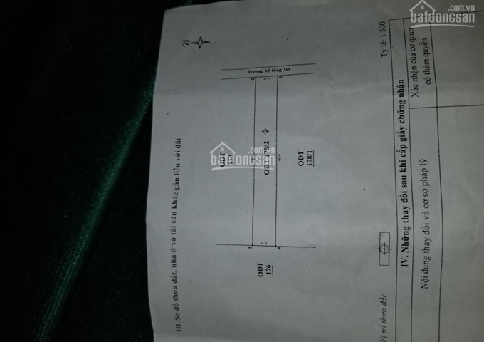 Cần bán đất 552m vuông khối phố tân khai, p.điện dương.qn