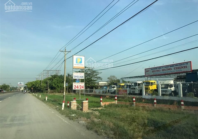 Chính chủ bán đất ở lâu dài mặt tiền nhựa lớn sổ hồng riêng xã Gia Lộc, Quốc lộ 22, QL 19